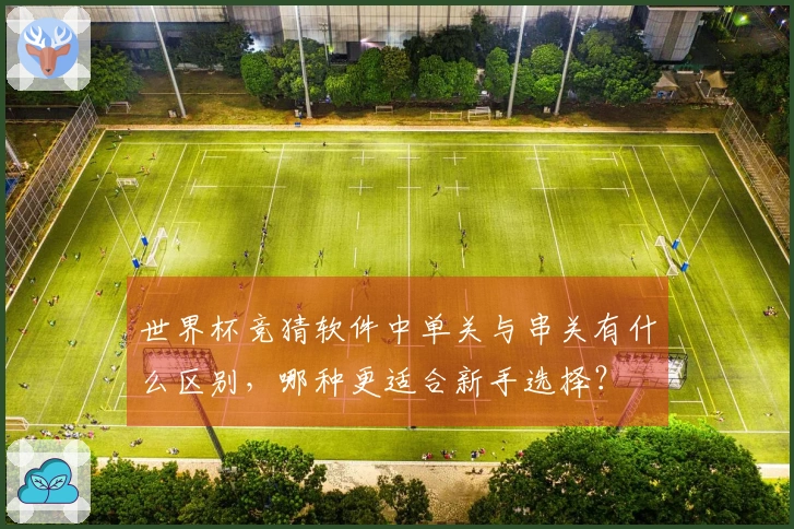 世界杯竞猜软件中单关与串关有什么区别，哪种更适合新手选择？