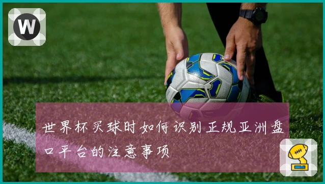 世界杯买球时如何识别正规亚洲盘口平台的注意事项